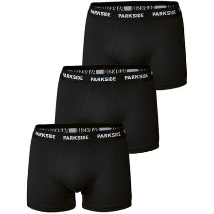 PARKSIDE Set van 3 heren boxers (Zwart, S)