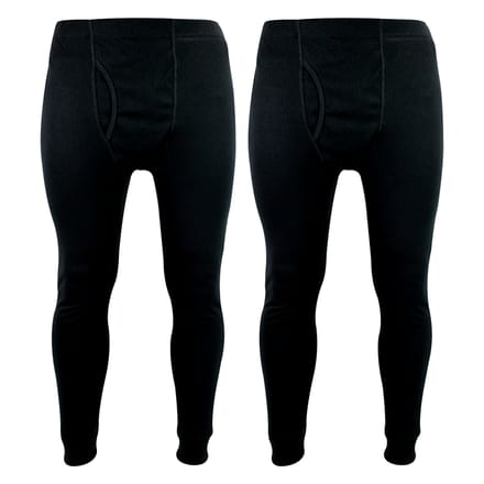 2 Pack Heren Thermische Long Johns | Winter Basislaag Thermisch Ondergoed