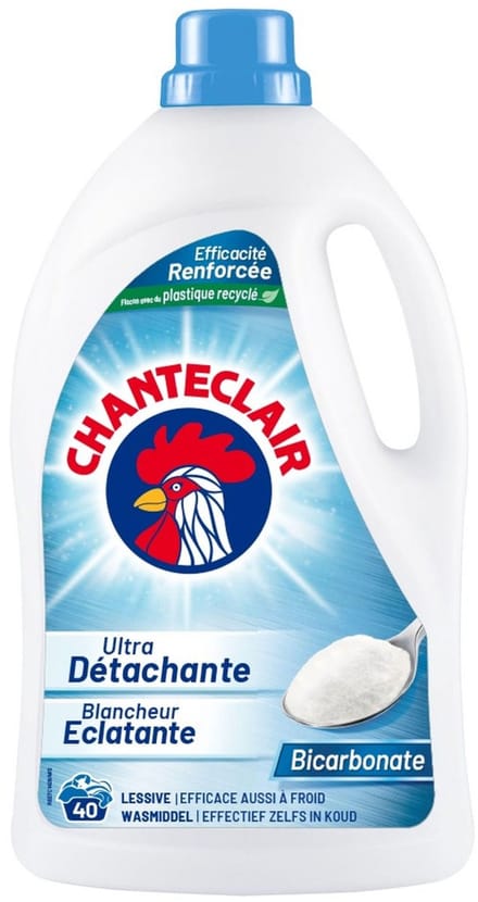 Chanteclair vloeibaar wasmiddel 2000ml 40sc bicarbonate