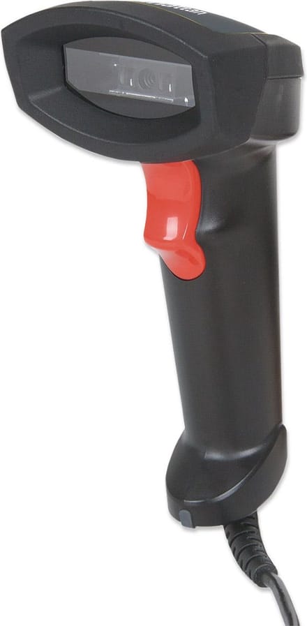 Manhattan 178433 USB-Kit Barcodescanner Kabel 1D CCD Zwart Handmatig USB