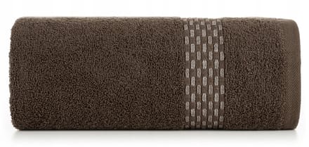 Riva Handdoek 50x90 cm - Bruin