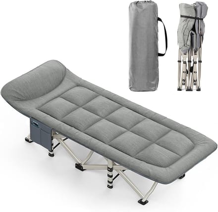Inklapbaar Campingbed Veldbed Logeerbed 190x68cm Draagvermogen tot 150 kg