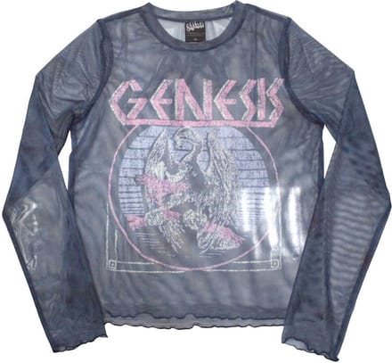Genesis - Bird Hand Longsleeve top - S - Blauw