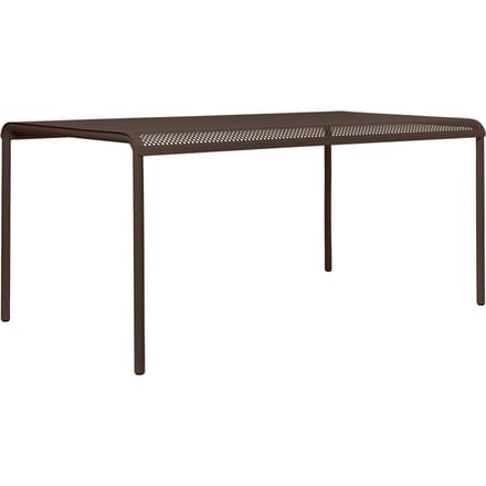 Ferm Living Dapple tuintafel - dark chocolate - 160 x 90 cm