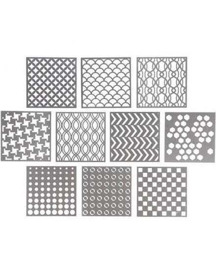Creativ Company Sjablonen Set 15cm 10 stuks