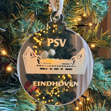 Kersthanger | Kerstbal | Voetbal | PSV | Eindhoven | Philips stadion | Goud