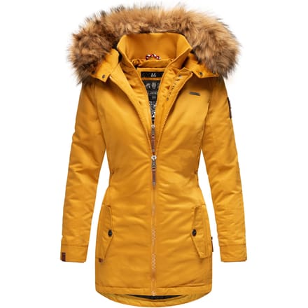 Marikoo dames winterjas – Sanakoo, warm met afneembare bontkraag