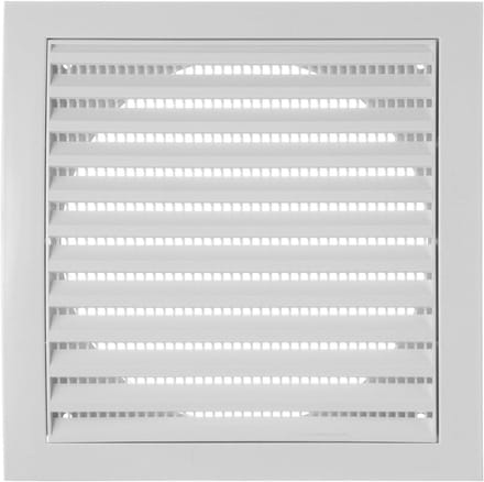 Ventilatierooster Ø 150 mm met Flens - Insectenbescherming en Afsluitrooster van Kunststof