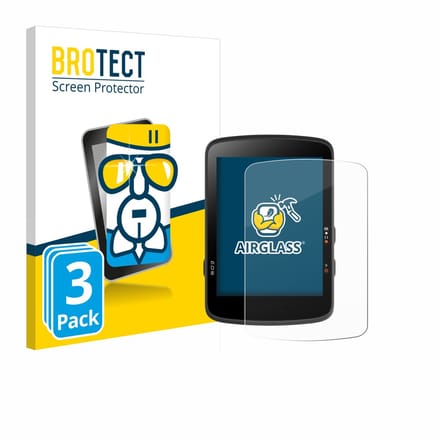 Screenprotector 3 Stuks voor Bryton Rider 17 Beschermglas transparant