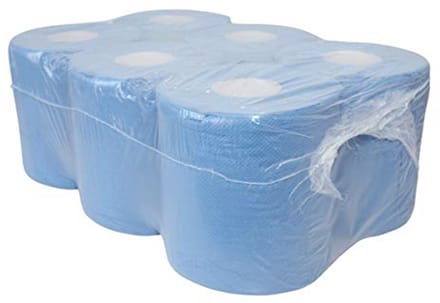 Handdoekrol Midi 2-laags 150m 20cm - Absorberend en Perforeerd Papier voor Hygiene