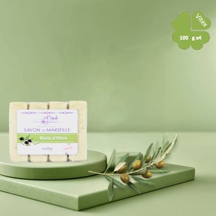 Savon de Marseille olijvenzeep met Glycerine - 4x100g