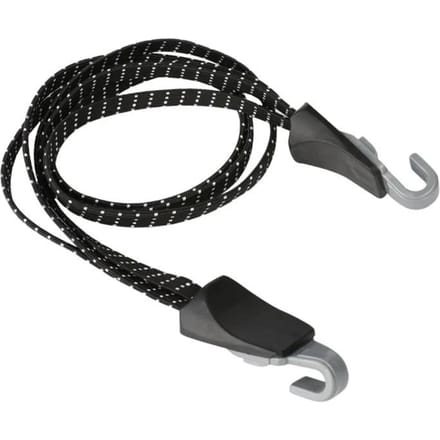 Sangles en caoutchouc Sangles à cordon Fixations élastiques Sangles à cordon avec crochets pour porte-bagages de vélo Installation fixe Porte-bagages St Utilisation pratique black