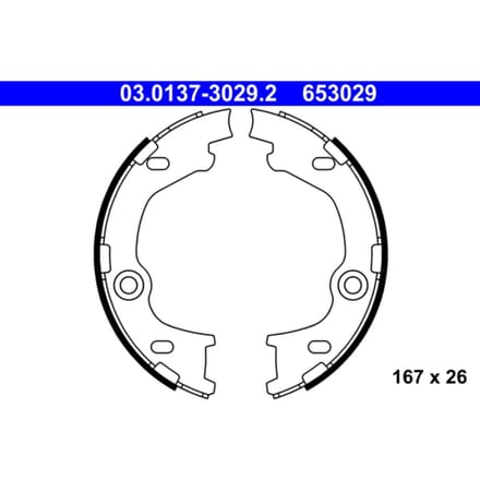 Remschoenset ATE 03.0137-3029.2