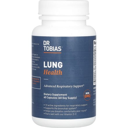 Dr. Tobias, Santé pulmonaire, 60 gélules