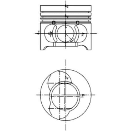 Zuiger KOLBENSCHMIDT 40190600