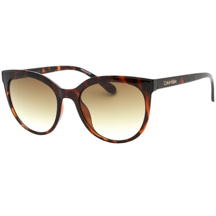 Calvin Klein CK22552S 240 glanzende zonnebril havana bruin met kleurverloop