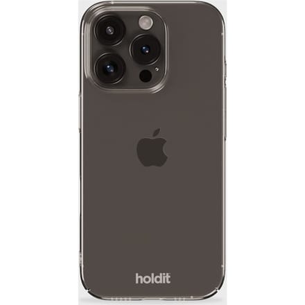 Holdit Slim Case geschikt voor Apple iPhone 16 Pro Max - Transparent