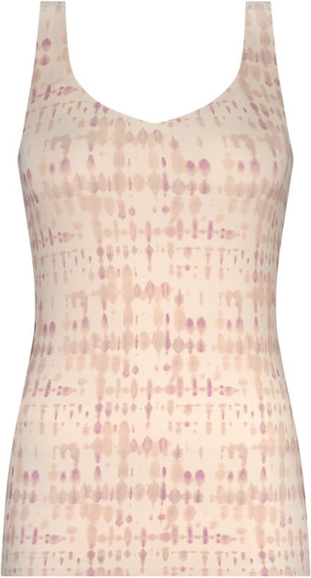 Ten Cate Secrets singlet 2-way powder blush batik voor Dames | Maat S