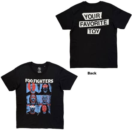 Foo Fighters - Your Favourite Toy Heren Tshirt - M - Zwart