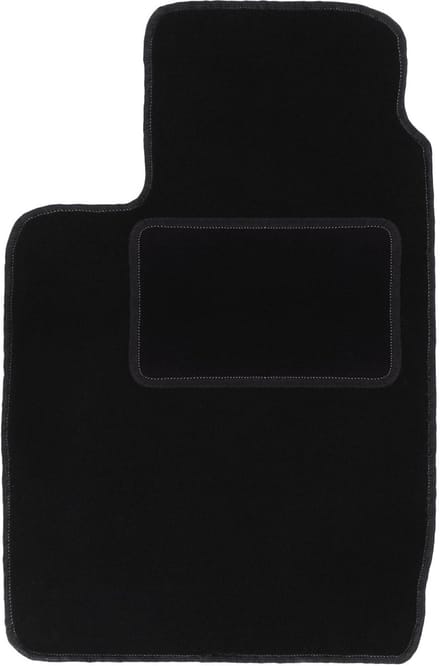 Bestuurdersmat zwart voor: Renault Clio II hatchback (1998-2005)
