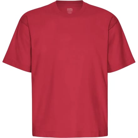 Oversized T-shirt Colorful Standard Organic Scarlet Red