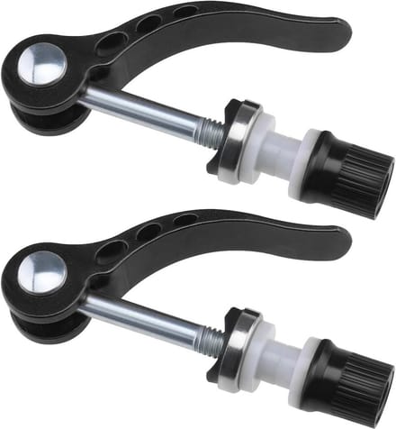 Fiets Snelsluiting Zadelpenklem M6 × 65 mm - 2 Stuks
