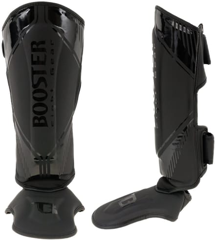 Booster Bangkok Series 5 - Scheenbeschermers kickboksen - S - Navy / Zwart