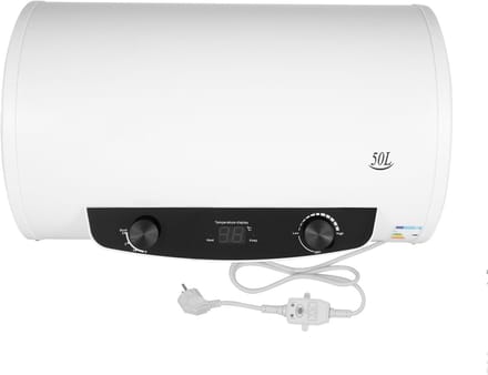 Elektrische Boiler - Warmwaterketel - Direct Warm Water - LED Temperatuurweergave - 50 Liter - Wit