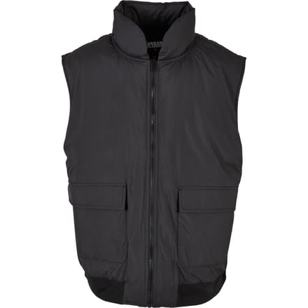 Urban Classics Clean Puffer Vest Black Größe: L | Bodywarmer Outlet | Herren | Schwarz