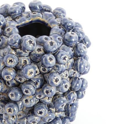 Light & Living - Vaas BERRIES - Ø20x22.5 cm - Blauw