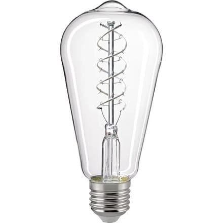 Filament LED lamp Sigor Edison Snow 4,8W