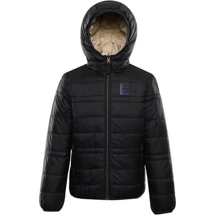 Alpine Pro Douwo Jas Zwart 164-170 cm Kinderen