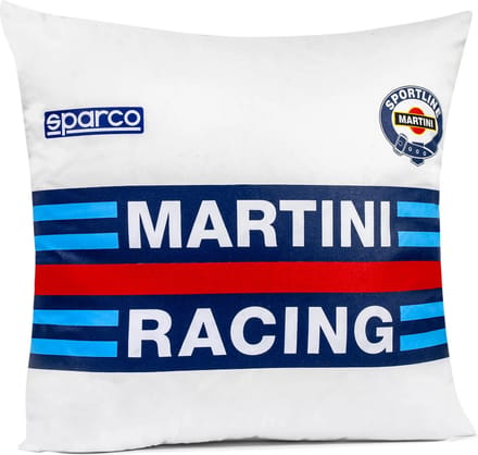 Sparco 40x40cm Sparco Stoelkussen - Rood — Wit — Maat Onesize