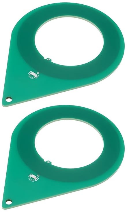 Dailygoods - Auto Sleutel Lock Loop Inspectie voor Afstandsbediening en Chip Sleutel
