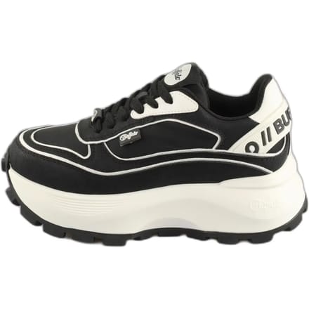 Vegan nappa en nylon dames sneakers Buffalo Manhatten One