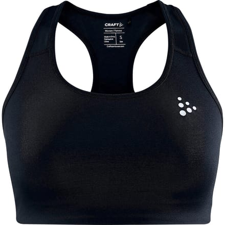 CRAFT TRAINING BRA CLASSIC Dames Sportbeha - Zwart