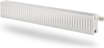 Radson paneelradiator Integra Plint, staal, wit, (hxlxd) 200x1600x152mm, 33