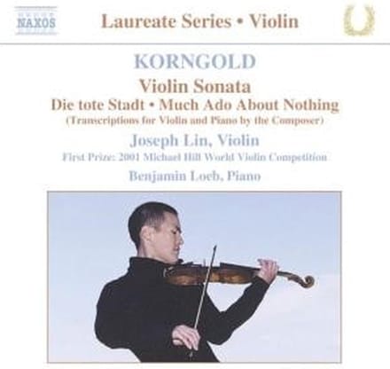 Joseph Lin & Benjamin Loeb - Korngold: Violin Sonata (CD)