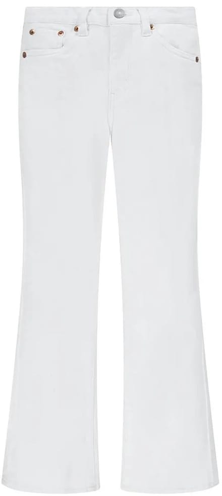 Levi´s ® Kids 726 High Rise Flare Jeans Broek Wit 8 Years Meisje