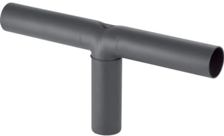 Geberit Silent-PP dubbele bocht 90° verlengd, 390.289.14.1