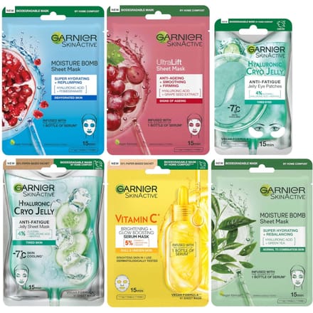 Garnier Moisture Bomb Super Hydrating &amp; Rebalancing Green Tea Tissue Mask 1 st