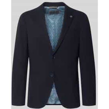 modern fit colbert met paspelzak op de borst