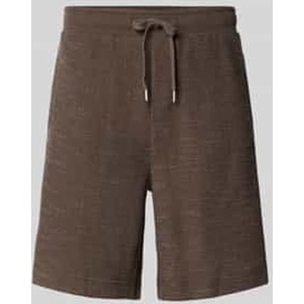 relaxed fit sweatshorts van katoenmix