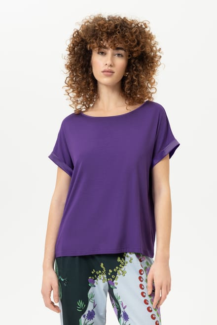 T-shirt Serie Pure Chic Electric Purple