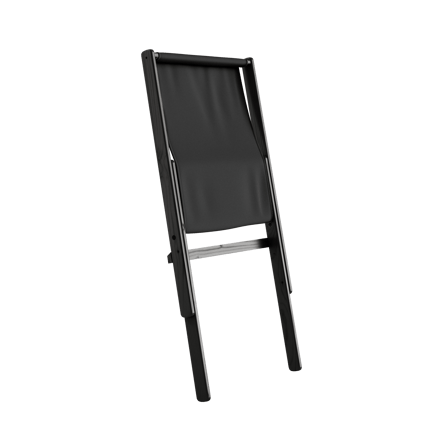 Karup Boogie klapstoel - 734 Dark Grey - 202 black lacquered