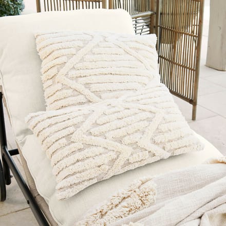 LOBERON Kussenhoes set van 2 Nolivette beige