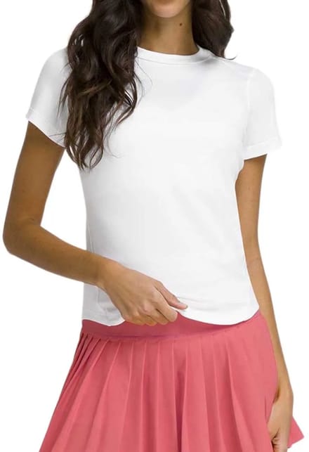 Wilson All Day T-shirt Met Korte Mouwen Wit M Vrouw