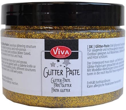 Glitter Gel, 150 ml, goud