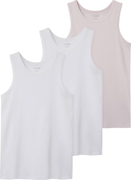 NAME IT - TKFTANK TOP 3P SOLID NOOS - Meisjes - Onderhemden