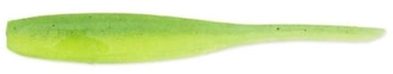 Keitech Shad Impact 3 (7,5 cm) Softbait - 10 stuks Lime Chartreuse 424T
